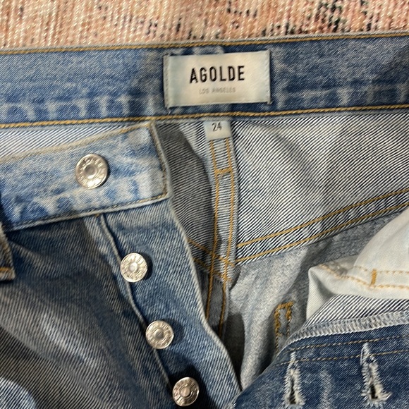 Agolde 90s Ripped Jean - Picture 3 of 4